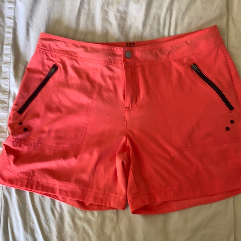 Title Nine rogue coral board shorts
